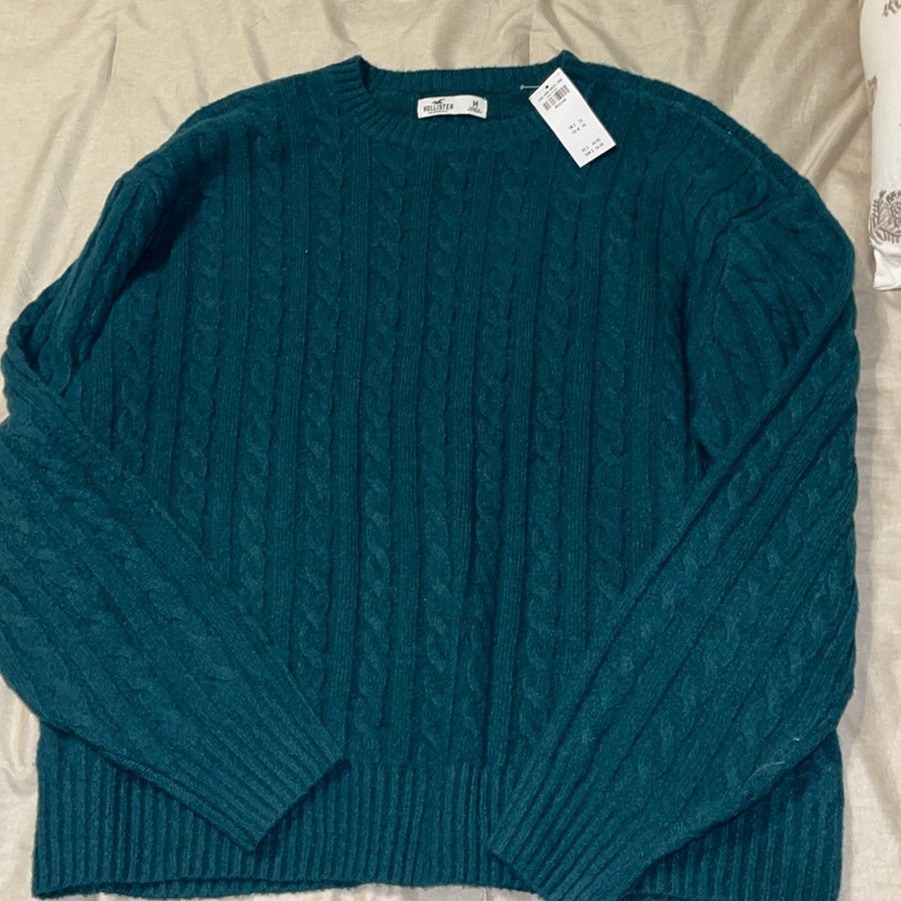 Over sized knit sweater